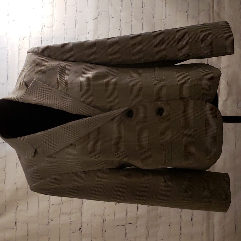 Jones New York Grey/Black Suit Jacket 14